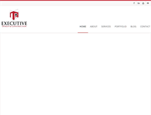 Tablet Screenshot of executivedc.com